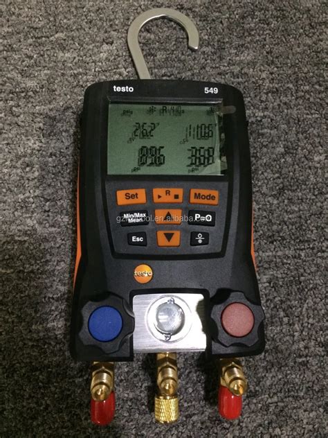 testo test gauge for hvac pressure drops|testo manifold gauges.